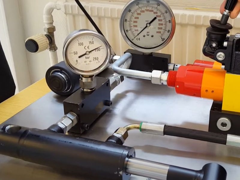 Hydraulisylinterin säilytysohjeet
