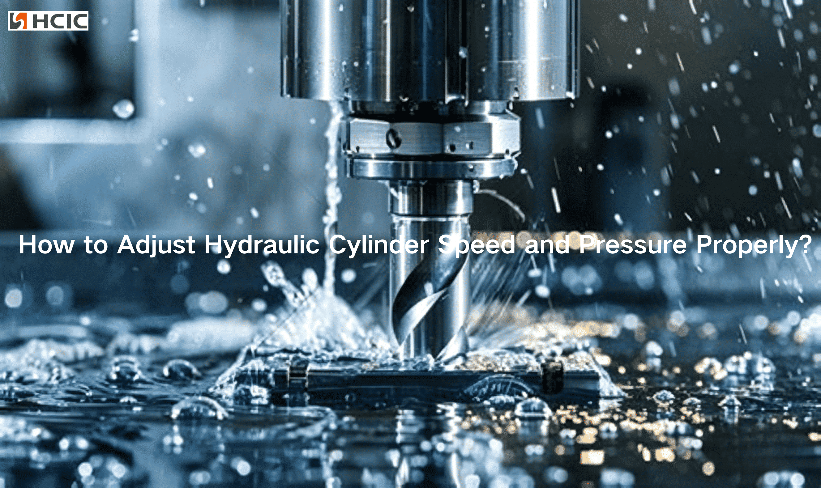 Kuinka säätää hydraulisylinterin nopeutta ja painetta oikein?