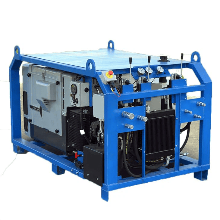 90 hv:n hydraulinen voimayksikkö