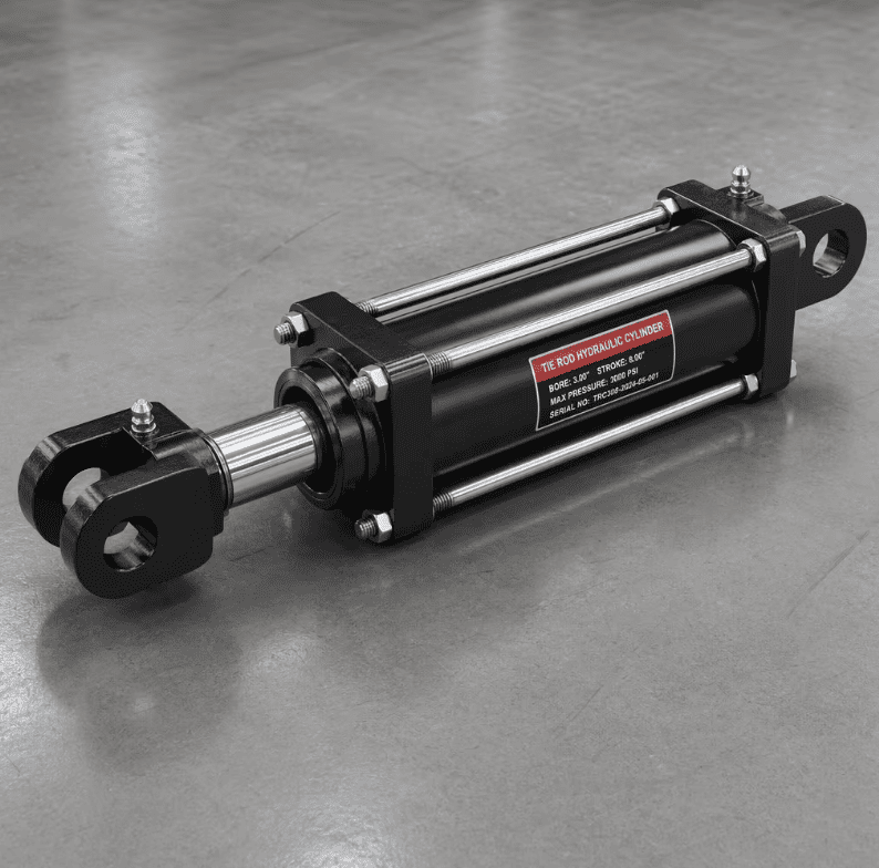 Raidetangon hydraulisylinterit
